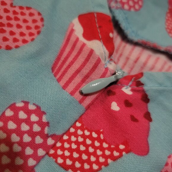 Retrolicious Cupcake Heart Pinup Size Small Dress/ Valentines Day pretty punk - Picture 5 of 9